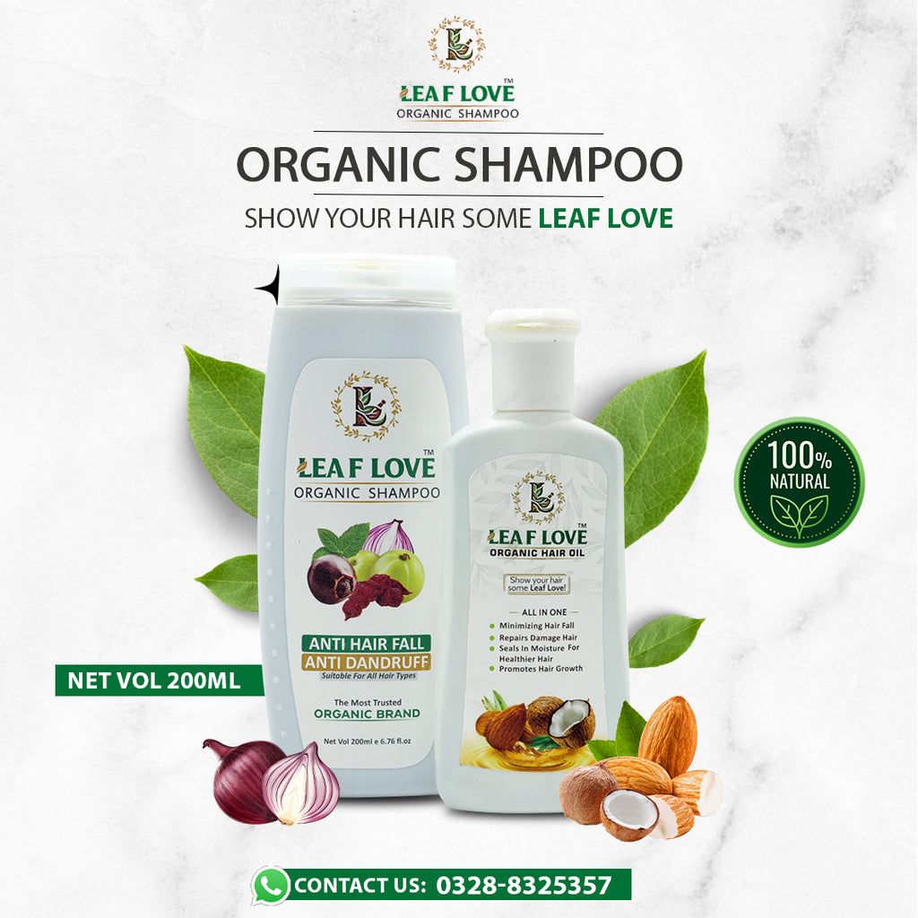 Leaf Love Shampoo & Hair Oil