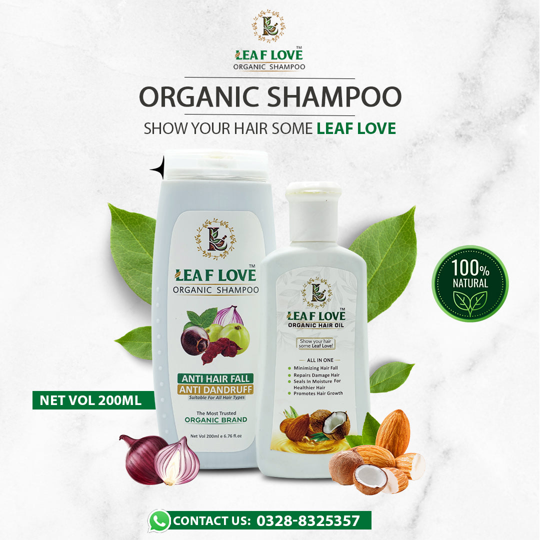 Leaf Love Shampoo & Hair Oil