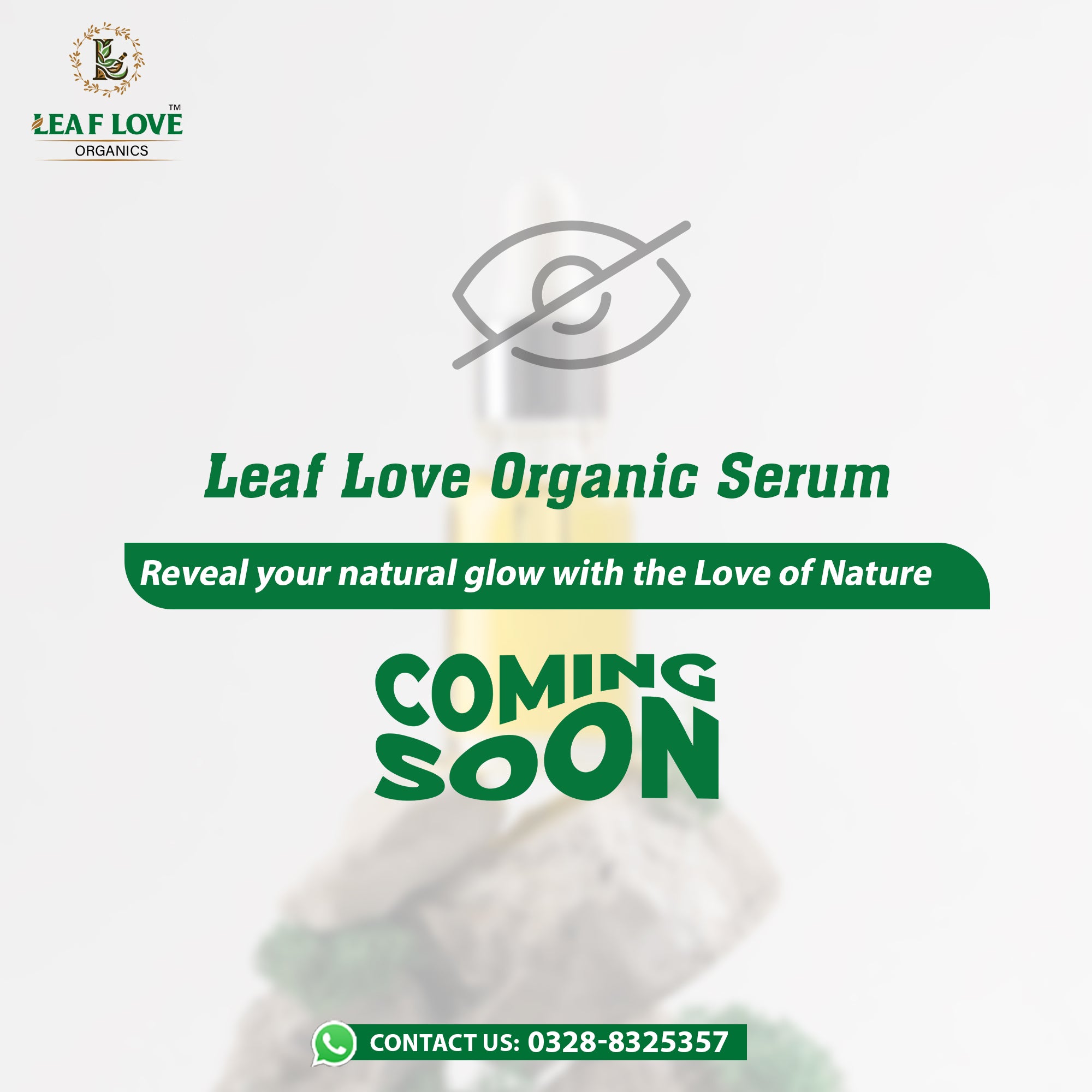 LEAF LOVE Organic face serum