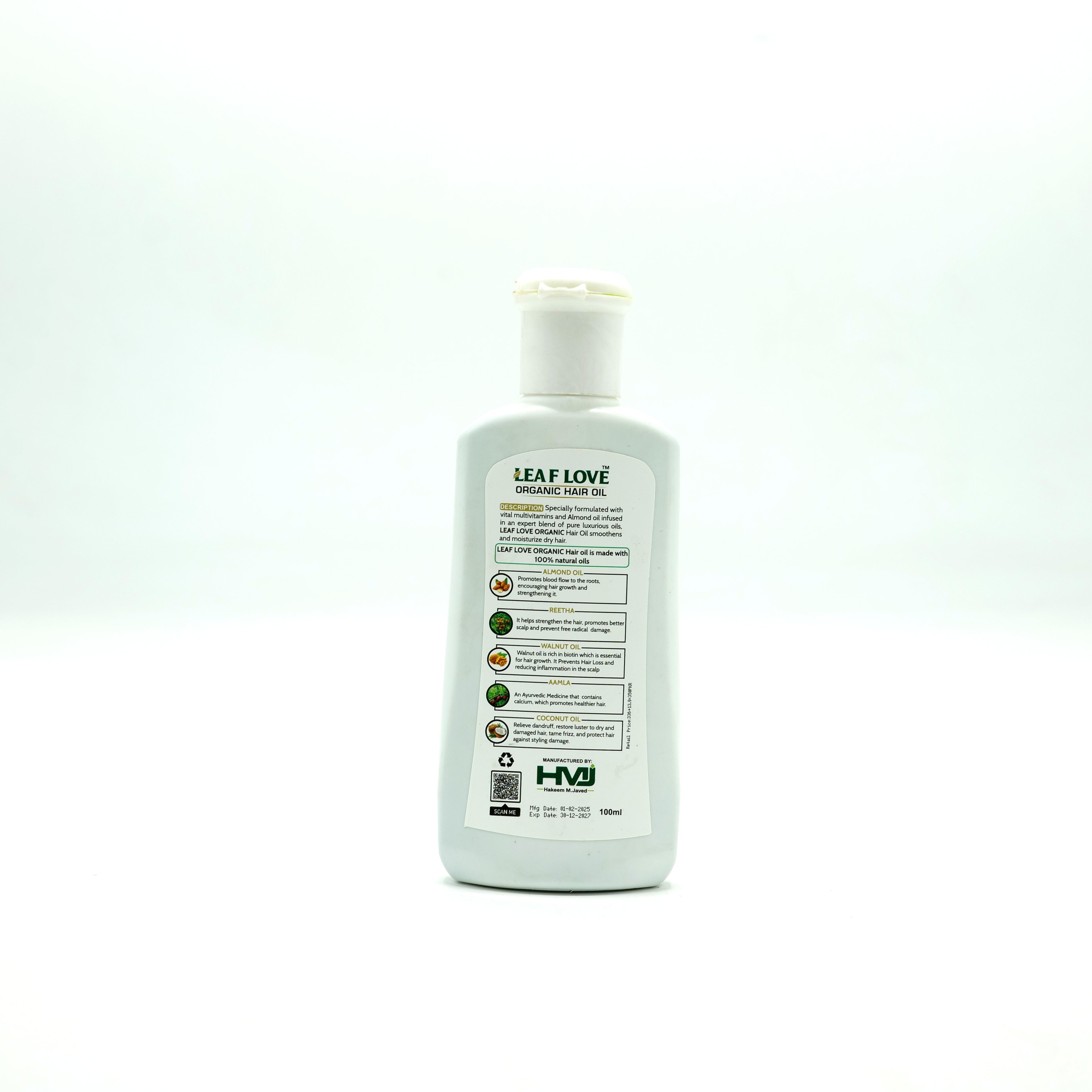 Leaf Love Shampoo & Hair Oil